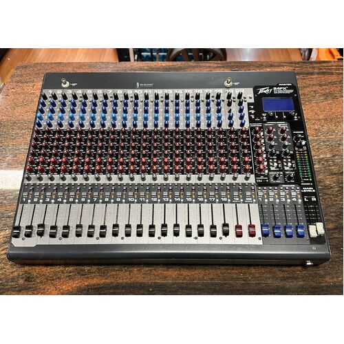 Peavey 24FX 24 Channel Mixing Console Dual Effects Processor Unit