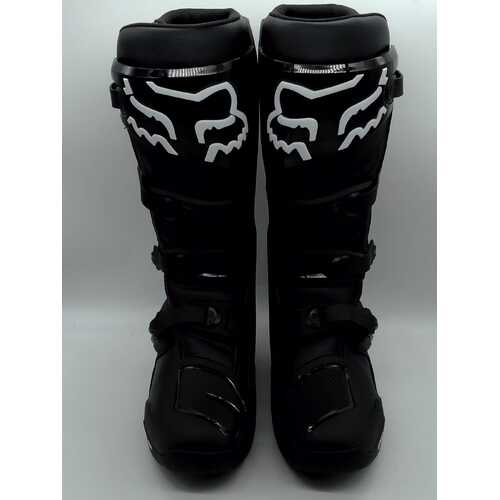Fox Comp MX 23 Size 10.5 Motocross Black Boots (Pre-owned)