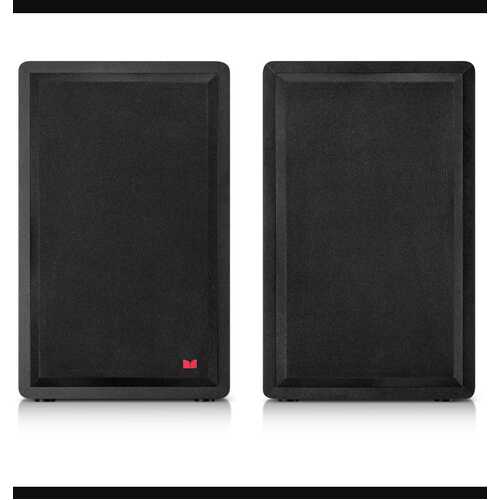 Monster Active Dual 2 x 50W Bookshelf Speakers with Bluetooth MT-ABS01
