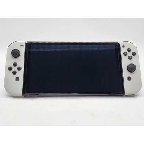 Nintendo Switch OLED Model White Handheld Gaming Console with Accessories