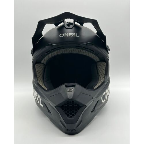 O'Neal Dirt Helmet Size 2XL Solid Black Robust Solid Motocross Helmet