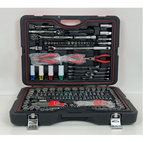 ToolPRO Automotive Tool Kit 198 Piece Model 521980 in Heavy Duty Moulded Case