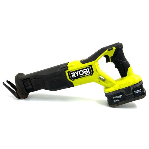 Ryobi one brushless reciprocating saw hotsell