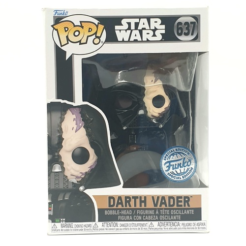 Funko Pop Star Wars Darth Vader 637 Special Edition Vinyl Bobblehead
