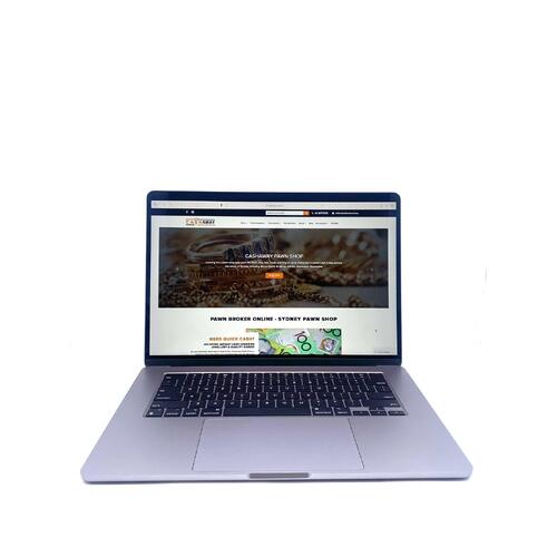Apple MacBook Air (15-inch, M2 Chip, 2023) macOS Ventura 8GB RAM 256GB SSD Silver