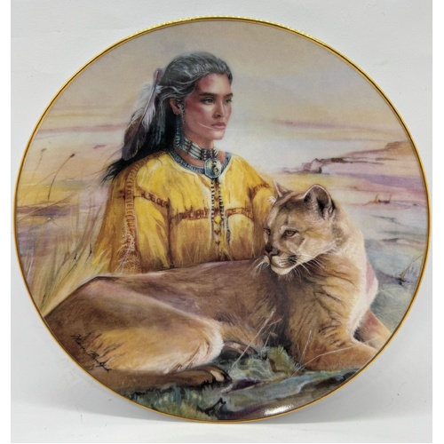 The Franklin Mint Heirloom Collection Plate Princess Of The Peaceful Journey