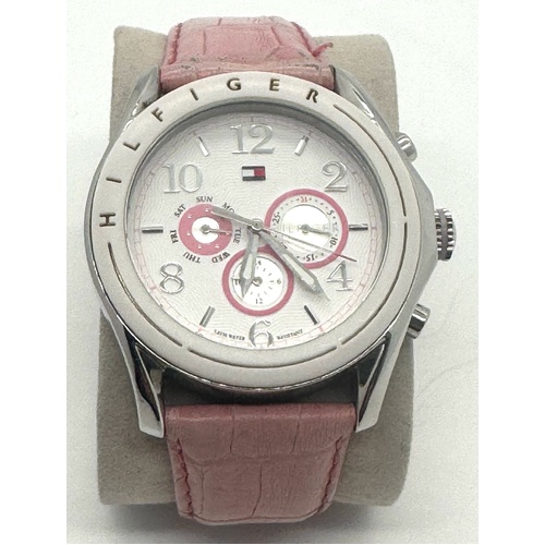 Tommy Hilfiger TH.112.3.29.1049 Stainless Steel Leather Strap Ladies Watch