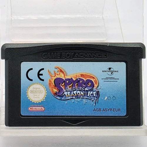 Spyro Season of Ice Nintendo Game Boy Advance AGB-ASYP-EUR Cartridge