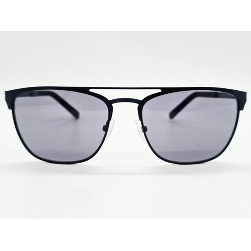 Calvin Klein Matte Black Solid Smoke Mens Sunglasses CK20123S 001 55