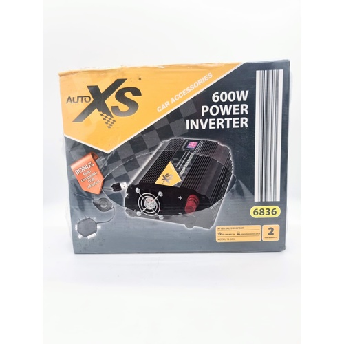 Auto XS 600W Power Inverter 13-6836