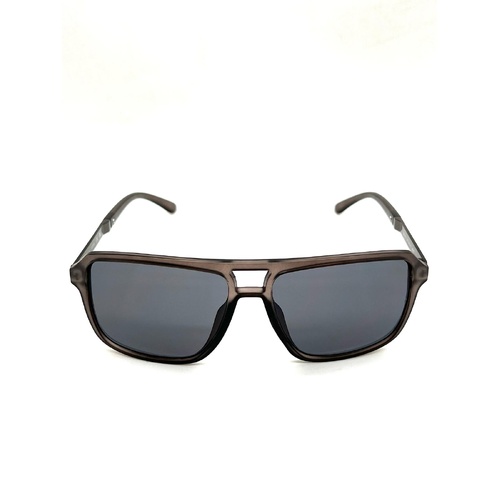 Guess GF5085 20C 58 Matte Black Dark Grey Lenses Aviator Style Mens Sunglasses