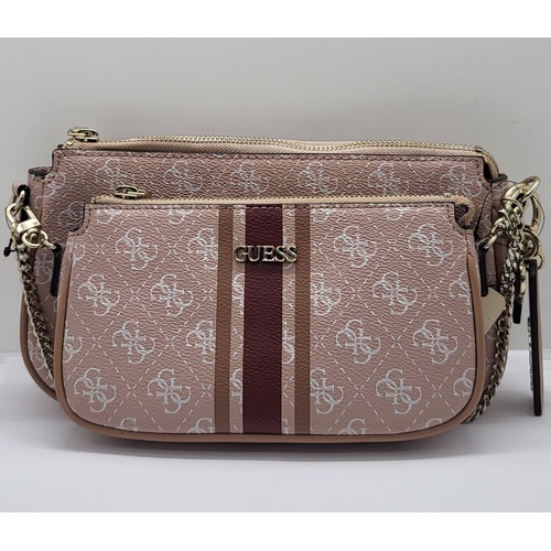 Guess Women Rose Arie Mini Bag with Interior Pouch and Detachable Shoulder Strap