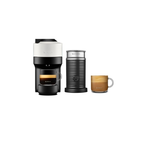 Breville Nespresso Vertuo Pop Coconut White Bundle and Aeroccino 3