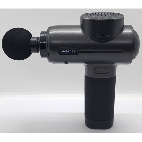 Renpho Handheld Deep Tissue Massage Gun with 5x Attachments and Carry Bag