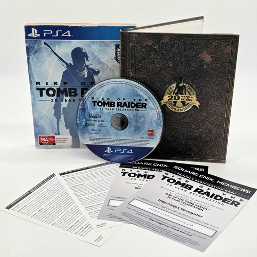 Rise of the Tomb Raider 20th Year Celebration Edition PS4 PlayStation 4 Game