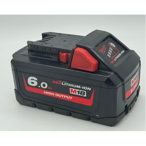 Milwaukee M18 HB6 6.0Ah Redlithium-Ion M18 High Output Battery Pack