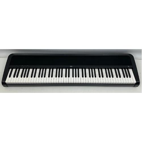 Korg B2 Black Portable Digital Piano with 88 Keys + Power Supply (Pre-owned)