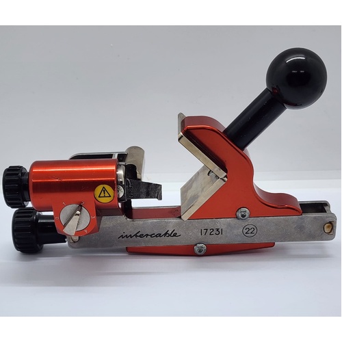 Intercable 17230 17231 IMS II Universal Cable Stripper in Red Case