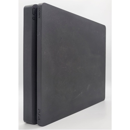 Sony PlayStation 4 Slim 1TB Console Black with Controller and Leads
