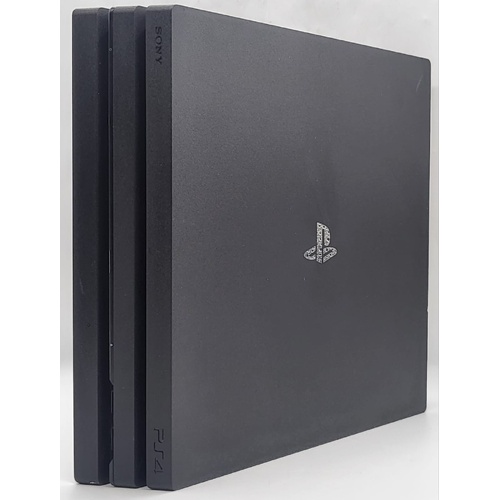 Sony PlayStation 4 Pro 1TB Game Console Black with Controller and Leads
