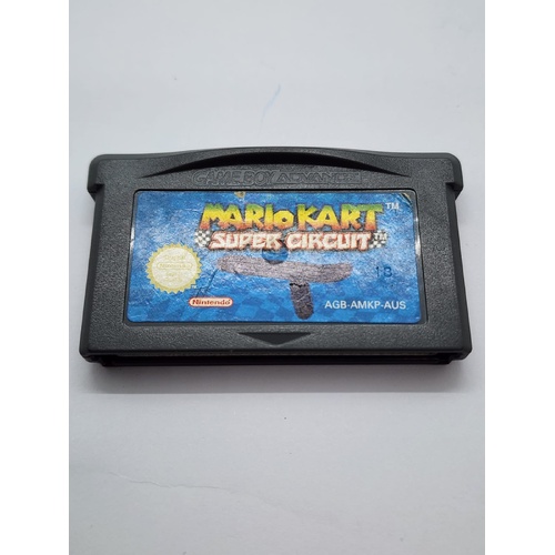 Nintendo Game Boy Advance AGB-002 Mario Kart Super Circuit Video Game Cartridge