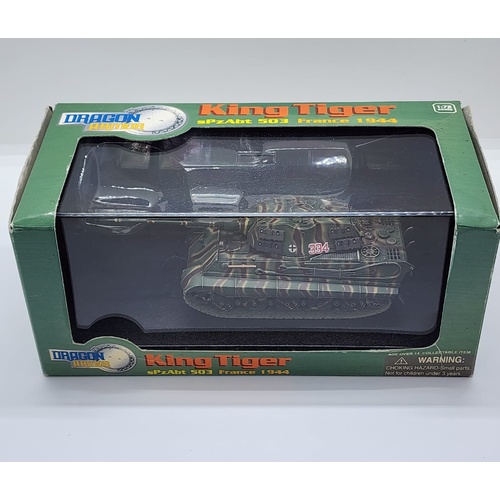 Dragon Armor 1:72 King Tiger Porsche Turret sPzAbt 503 France 1944