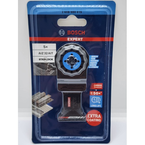 Bosch 2608900015 EXPERT MetalMax AIZ 32 AIT 40mm x 32mm Multi Tool Blade 5 Pack
