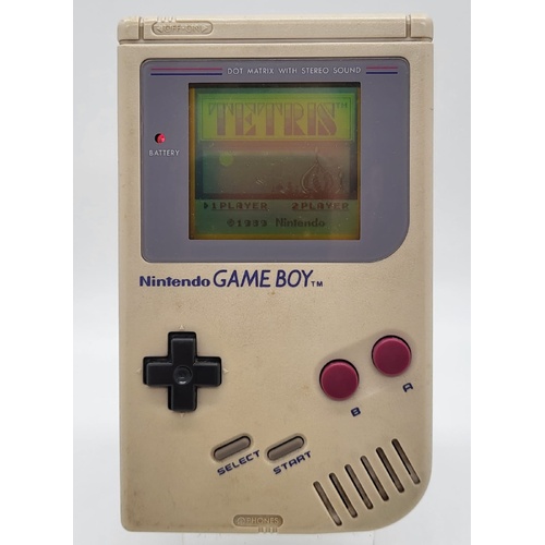 Nintendo Gameboy DMG-01 Handheld Console Grey
