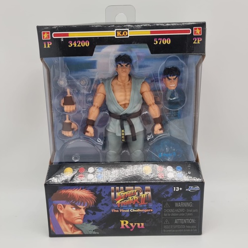 Jada Toys Ultra Street Fighter II The Final Challengers Ryu Action Figure