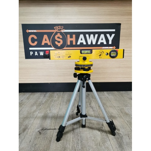 Status Laser Level Measuring Tool with Tripod Case and 360° Mounting Base