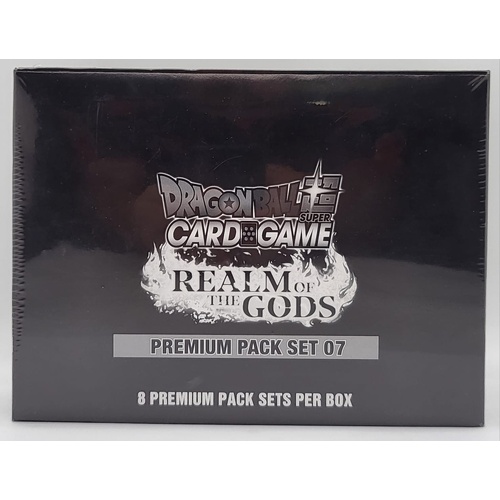 Dragon Ball Super Card Game Realm of the Gods Premium Pack Set 07