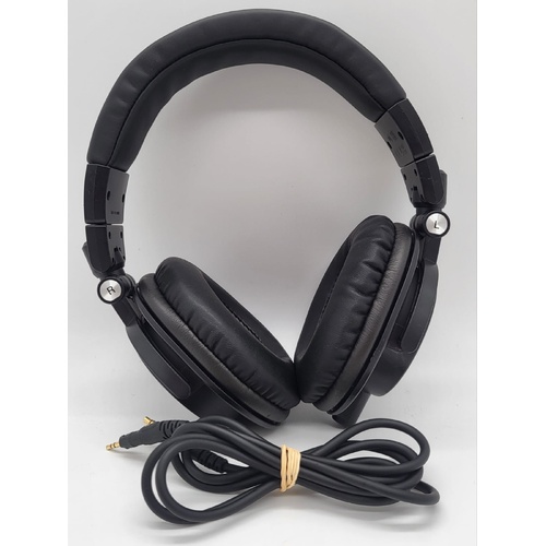 Audio-Technica ATH-M50X Professional Studio Monitor Over Ear Headphones