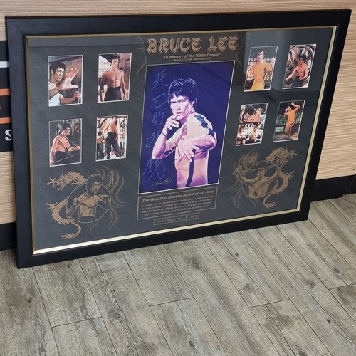 Bruce Lee In The Memory of The Little Dragon Limited Edition 005/900 Memorabilia
