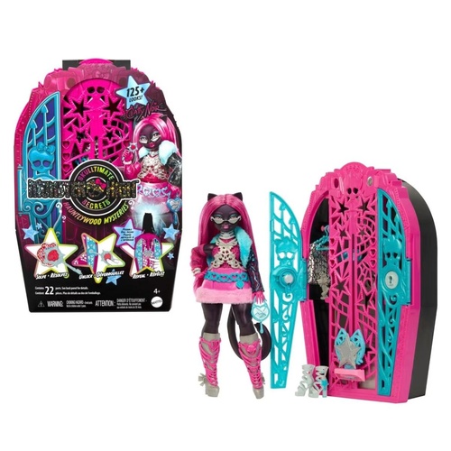 Monster High Skulltimate Secrets Hauntlywood Mysteries Catty Noir Doll