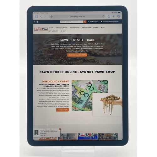 Apple iPad Air 10.9 Inch 5th Generation Wi-Fi Only 64GB Purple MME23X/A
