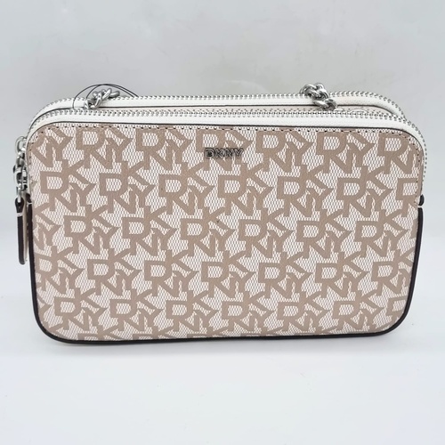 DKNY Signature Logo Crossbody Bag with Adjustable Crossbody Strap