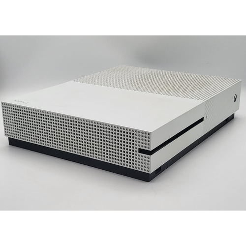 Microsoft Xbox One S 500GB Console 1681 White with Leads No Controller