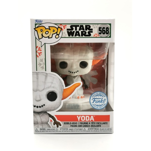 Funko Pop! Star Wars Snowman Yoda 568 Special Edition Vinyl Figure