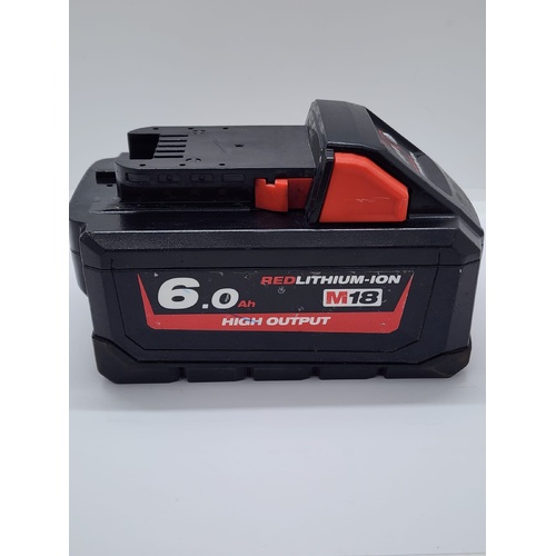 Milwaukee M18 HB6 6.0Ah Redlithium-Ion M18 High Output Battery Pack