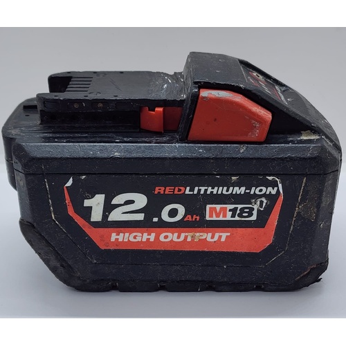 Milwaukee M18 HB12 12.0Ah 18V Redlithium-Ion High Output Battery Pack