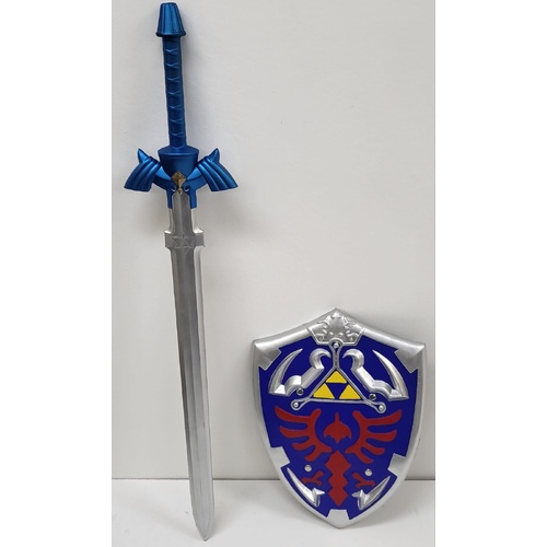 The Legend of Zelda Breath of the Wild Link Costume Foam Master Sword Shield