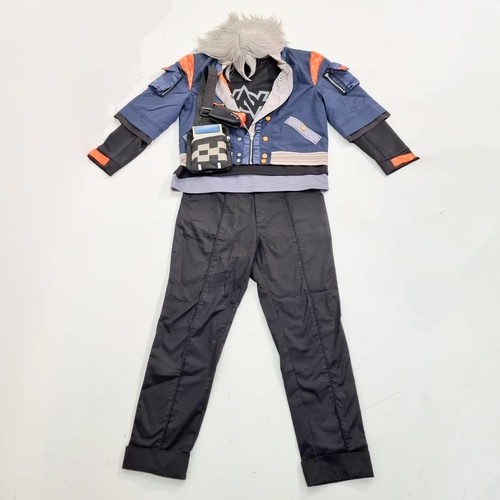 Wise Zenless Zone Zero Cosplay Costume with Jacket Bottoms Wig and Accessories