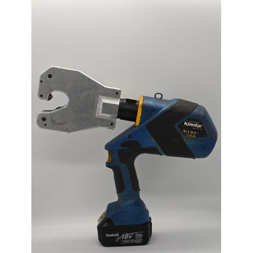 Klauke EK60VPCFM 18V Battery Powered Hydraulic Crimping Tool with 3.0Ah Battery