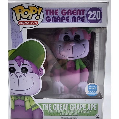 Funko Pop! Animation The Great Grape Ape 220 4000pcs Exclusive Vinyl Figure