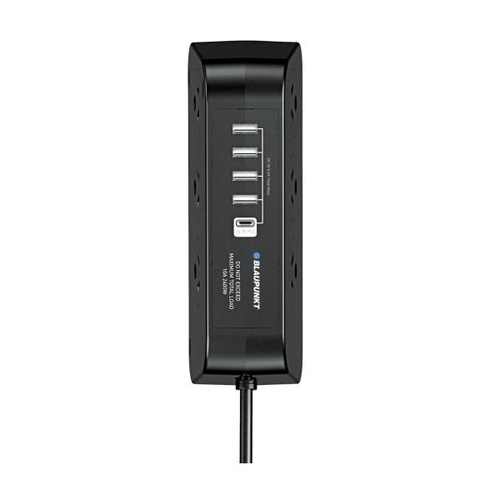 Blaupunkt 6 Outlet Powerboard with Charging Ports COBP6PPD30W