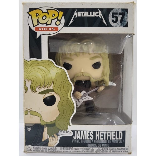 Funko Pop! Rocks Metallica James Hetfield 57 Collectable Vinyl Figure