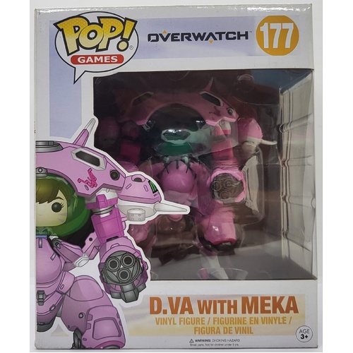 Funko Pop! Games Overwatch D.Va with Meka 177 Collectable Vinyl Figure
