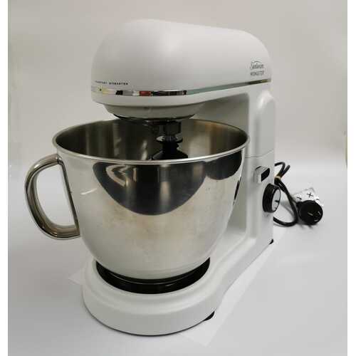 Sunbeam Planetary MixMaster The Master One 5L Bowl Stand Mixer White MXM5000WH