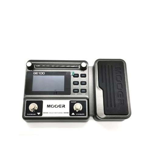 MOOER GE100 Multi-Effects Guitar Pedal with 80 Presets and 66 Effects