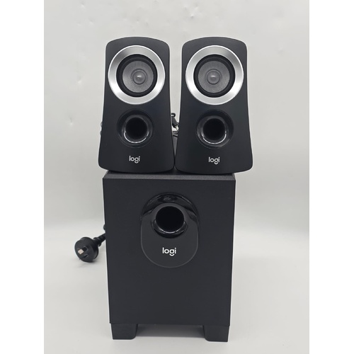 Logitech Z313 2.1 Channel Speaker System with Subwoofer 50W Peak 25W RMS Power